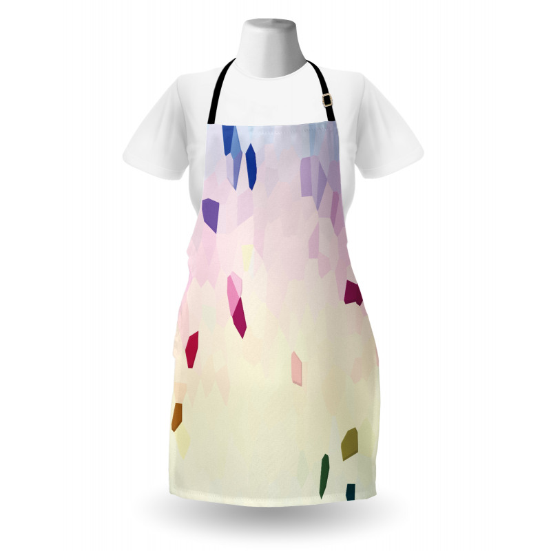 Polygonal Look Stained Glass Apron