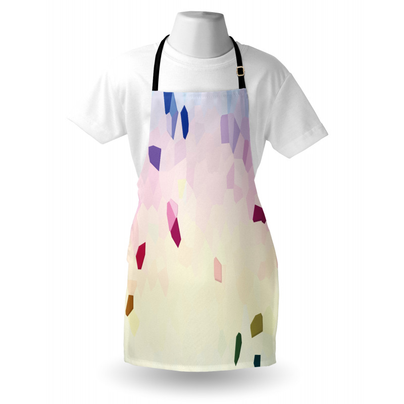 Polygonal Look Stained Glass Apron