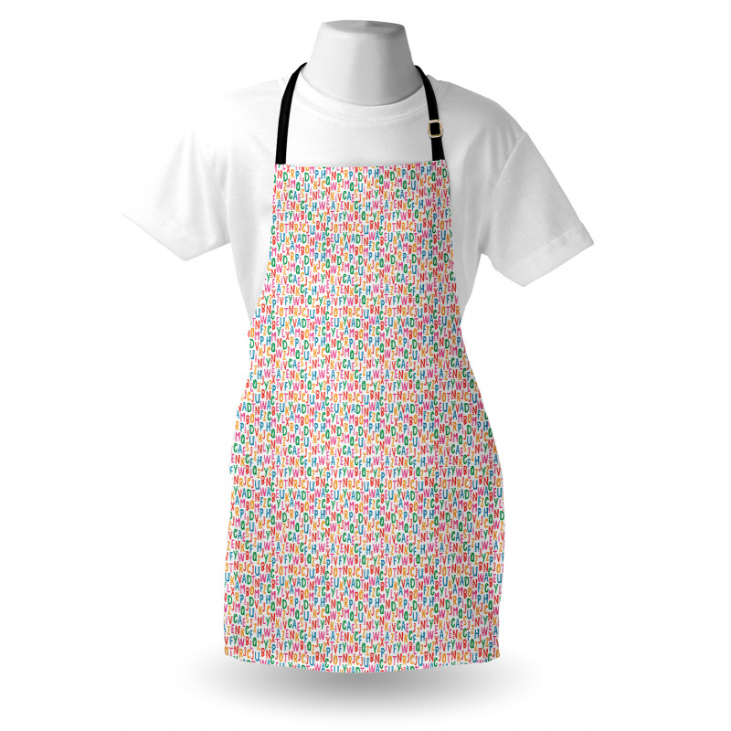 Vibrant Bubbly Characters Apron