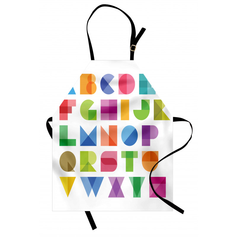 Educational Letters Art Apron