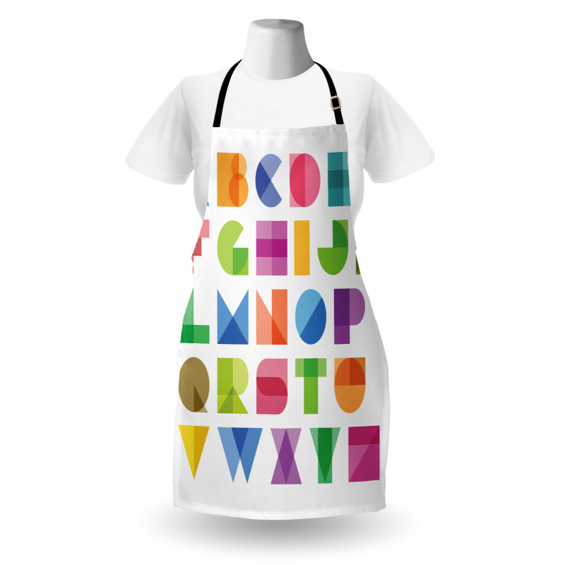 Educational Letters Art Apron