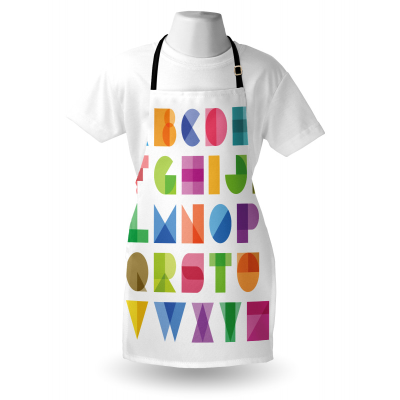 Educational Letters Art Apron