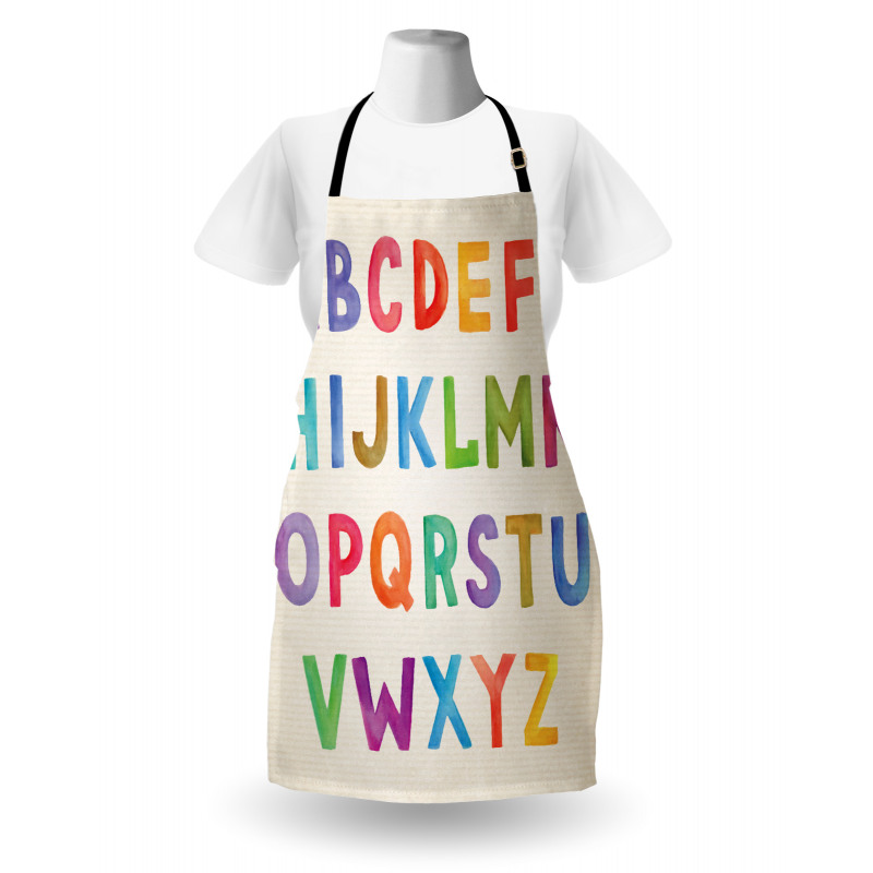 Watercolor Educational Apron