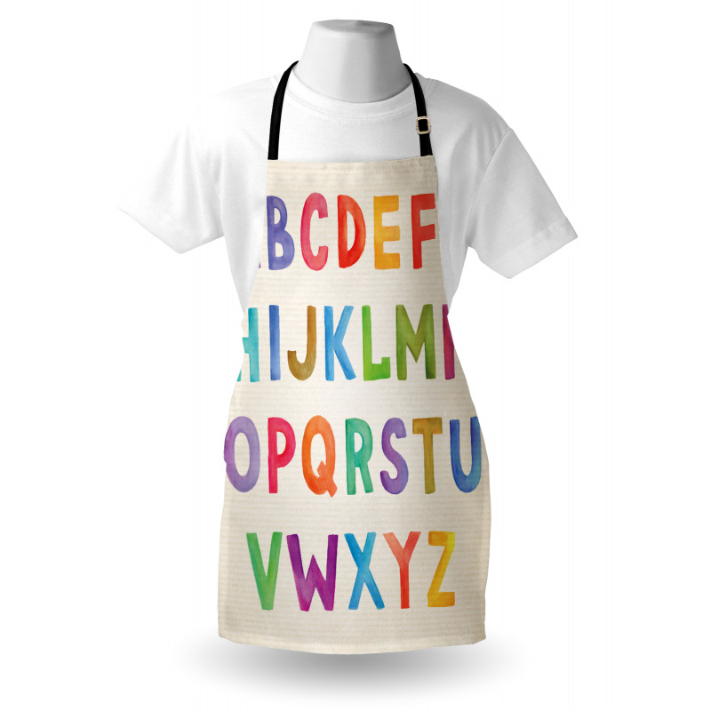 Watercolor Educational Apron