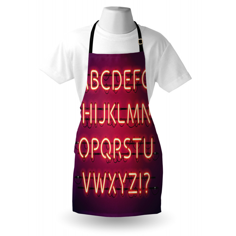 Contemporary Letters Art Apron