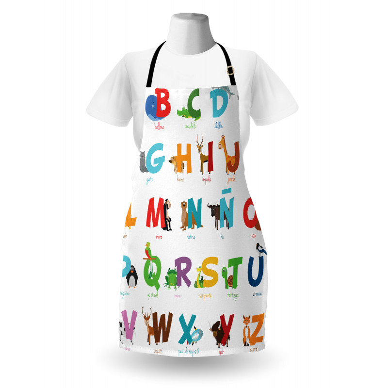 ABC Letters for Animals Apron