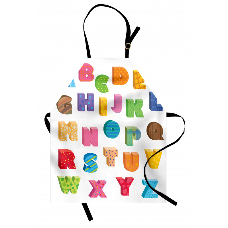 ABC Educational Letters Apron