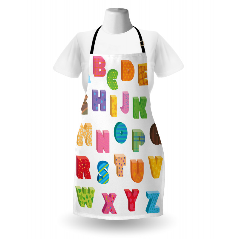 ABC Educational Letters Apron