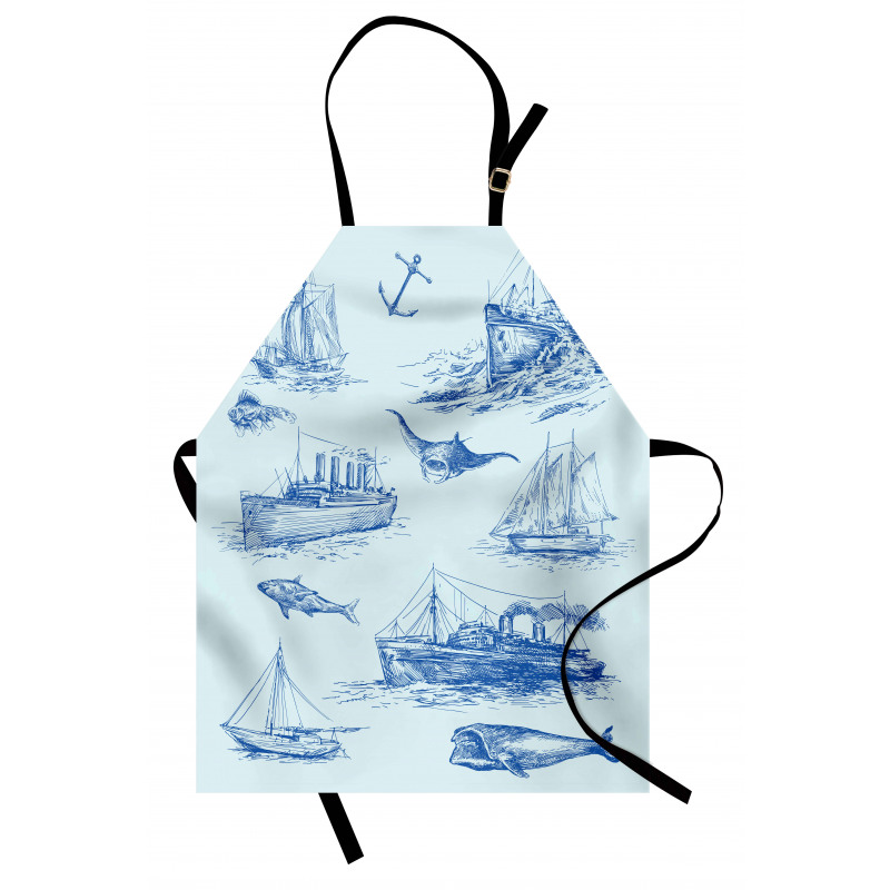 Wildlife Shark Boat Apron