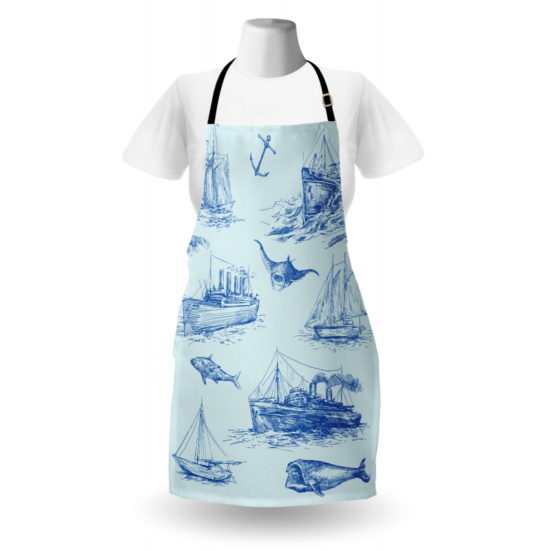 Wildlife Shark Boat Apron