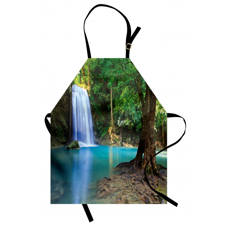 Asia Thailand Jungle Trees Apron