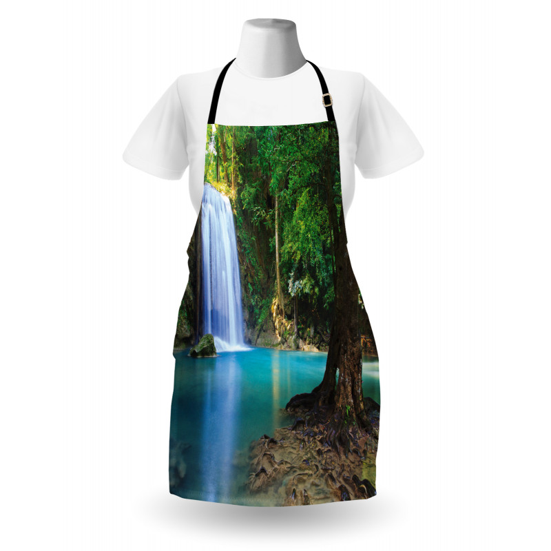 Asia Thailand Jungle Trees Apron