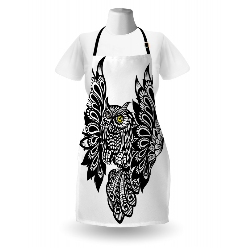 Ornamental Bird Apron