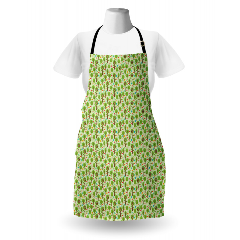 Spring Forest Scenery Apron