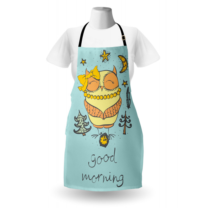 Morning Wake up Time Apron