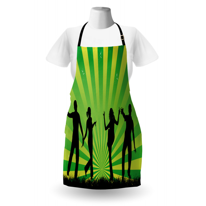 Dancing Youth Shade Art Apron