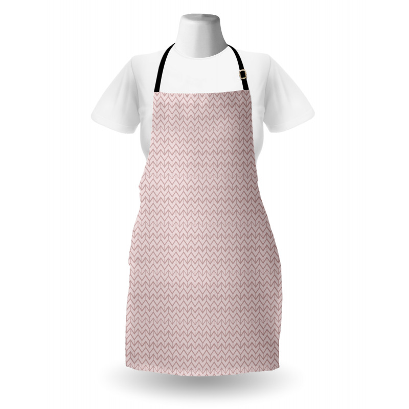 Retro Geometric Formations Apron