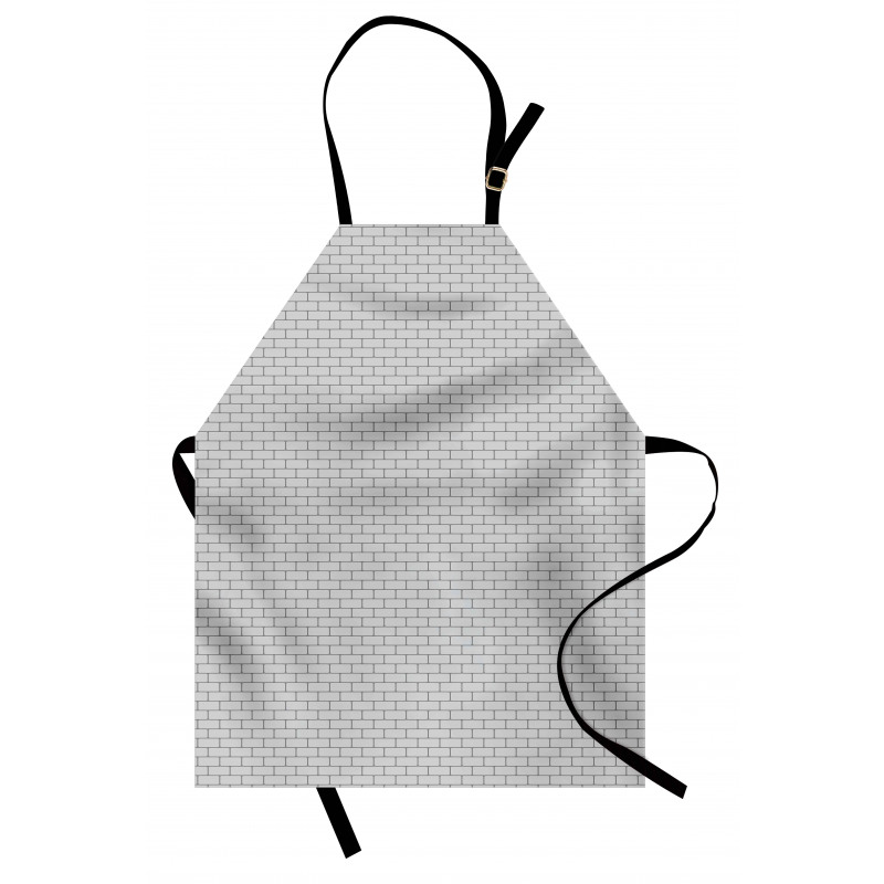 Geometric Greyscale Apron