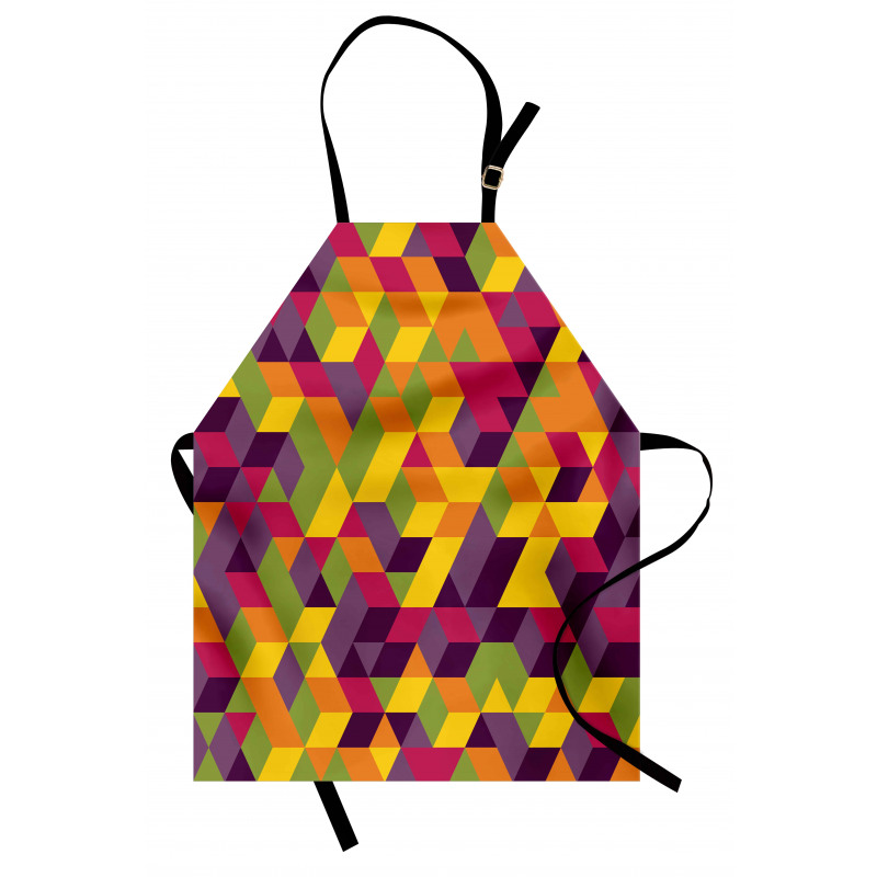Modern Colorful Repetition Apron