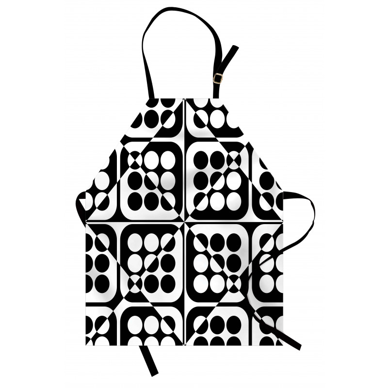 Monotone Squares and Dots Apron