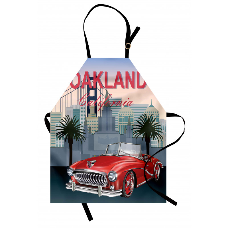 Car with a City on the Back Apron