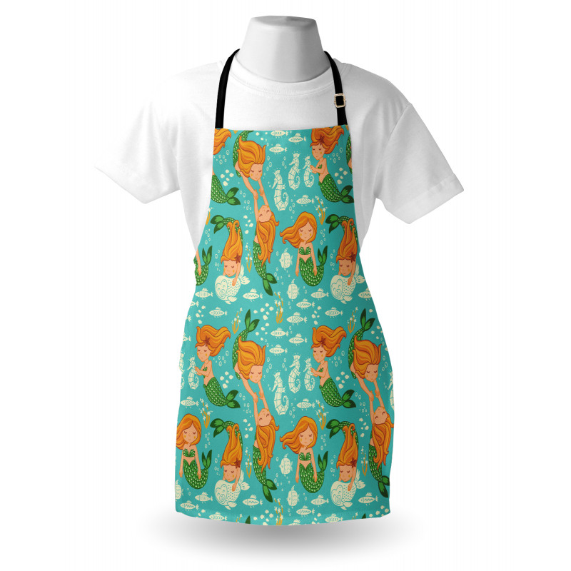 Cartoon Character Sea Apron