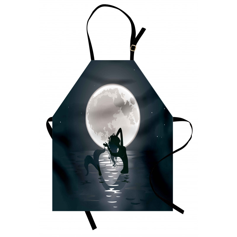 Mermaids at Night Apron