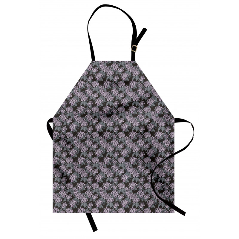 Hydrangea Bouquets Leaves Apron