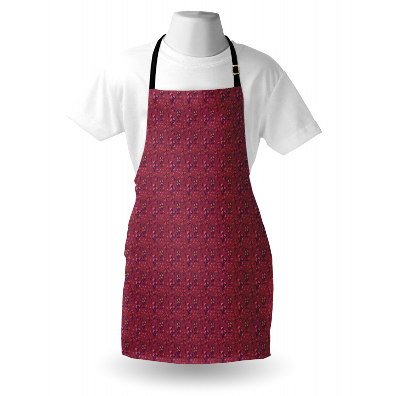 Flowers Branches Spring Apron