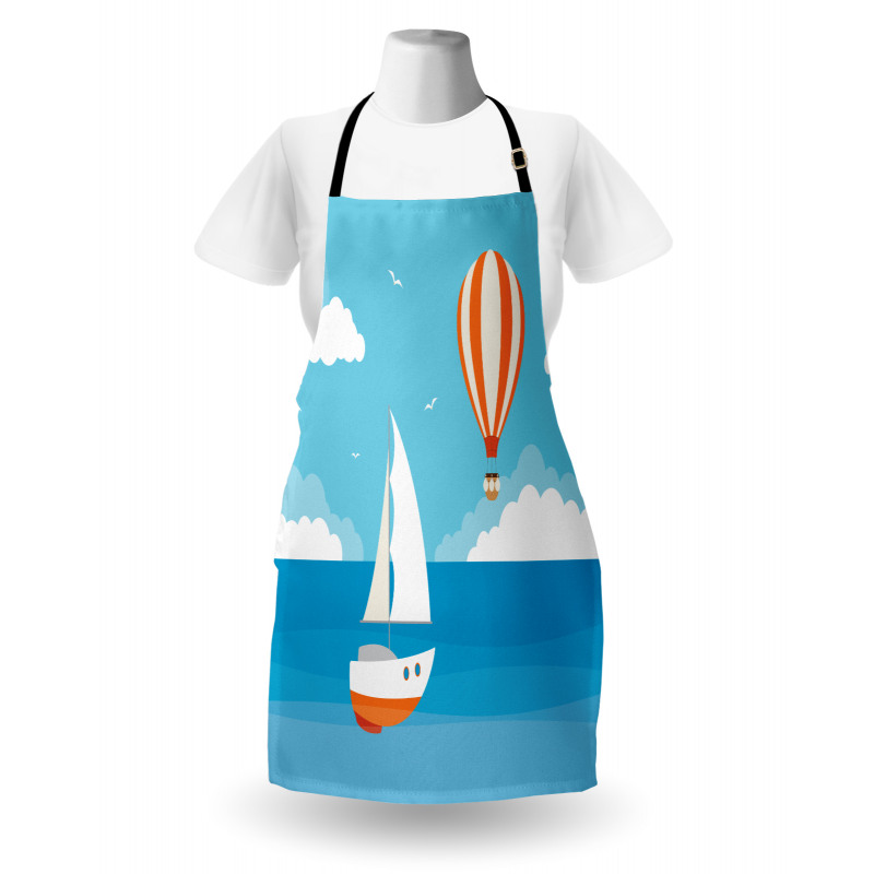 Boat Holiday Sea Apron