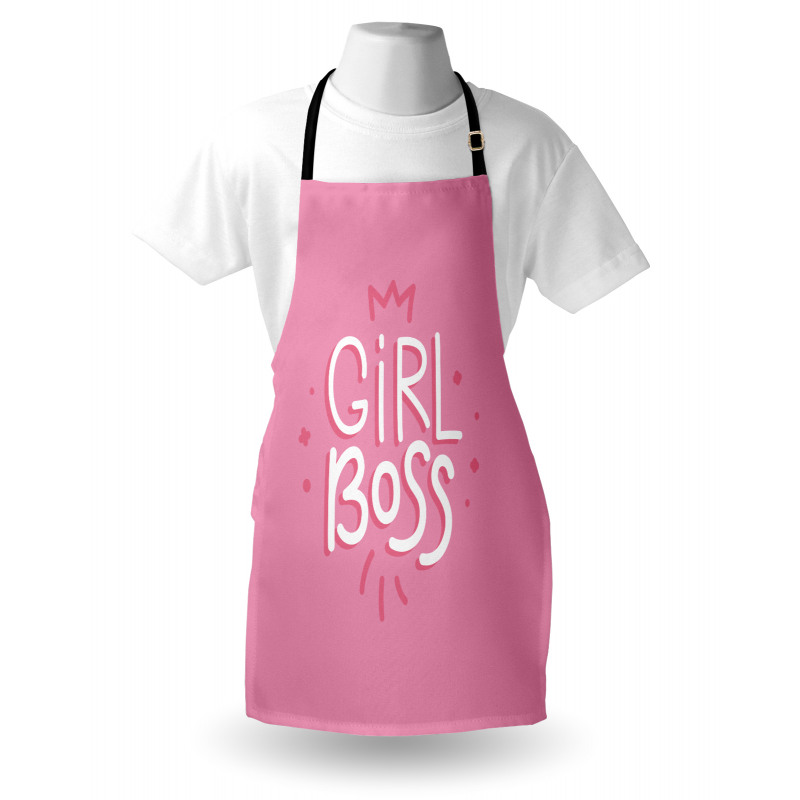 Feminine Pinkish Concept Apron