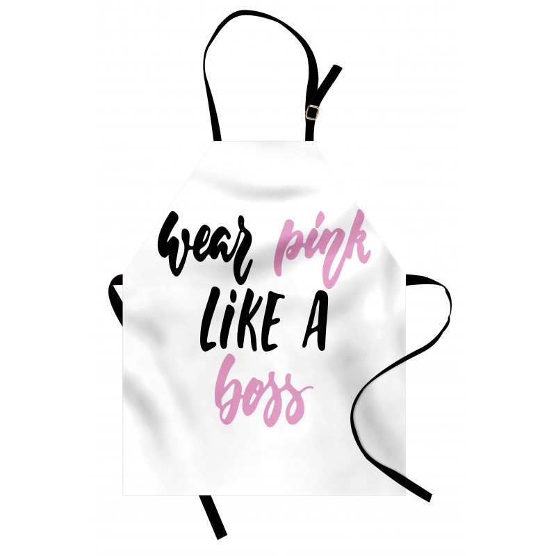 Wear Pink Like a Boss Apron