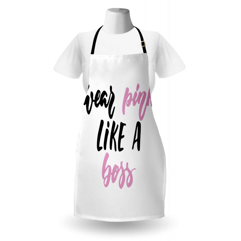 Wear Pink Like a Boss Apron