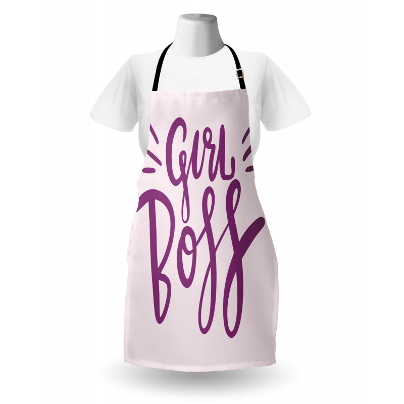 Motivational Feminine Art Apron