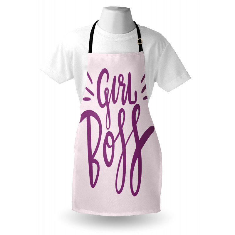 Motivational Feminine Art Apron