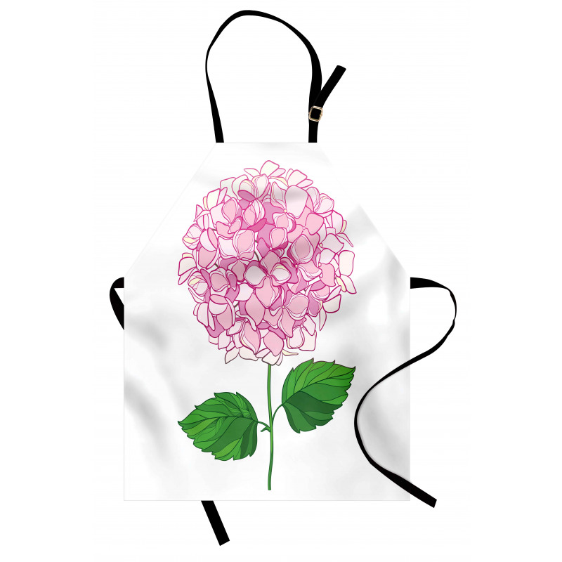 Hand Drawn Pink Petals Apron