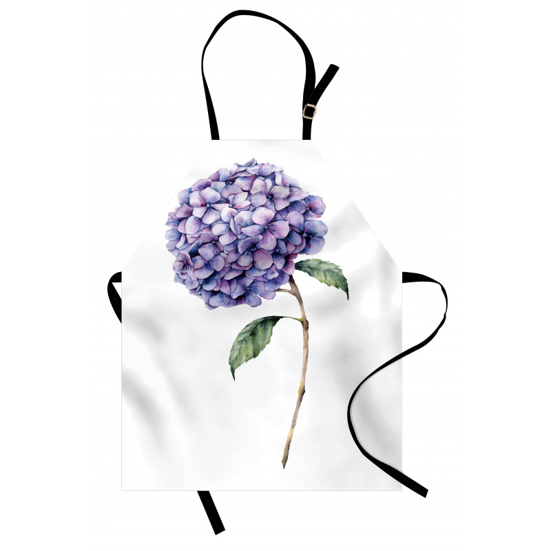 Fine Art Paint of Flower Apron