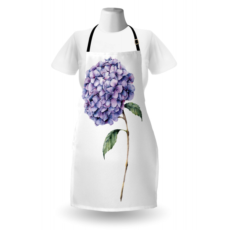 Fine Art Paint of Flower Apron