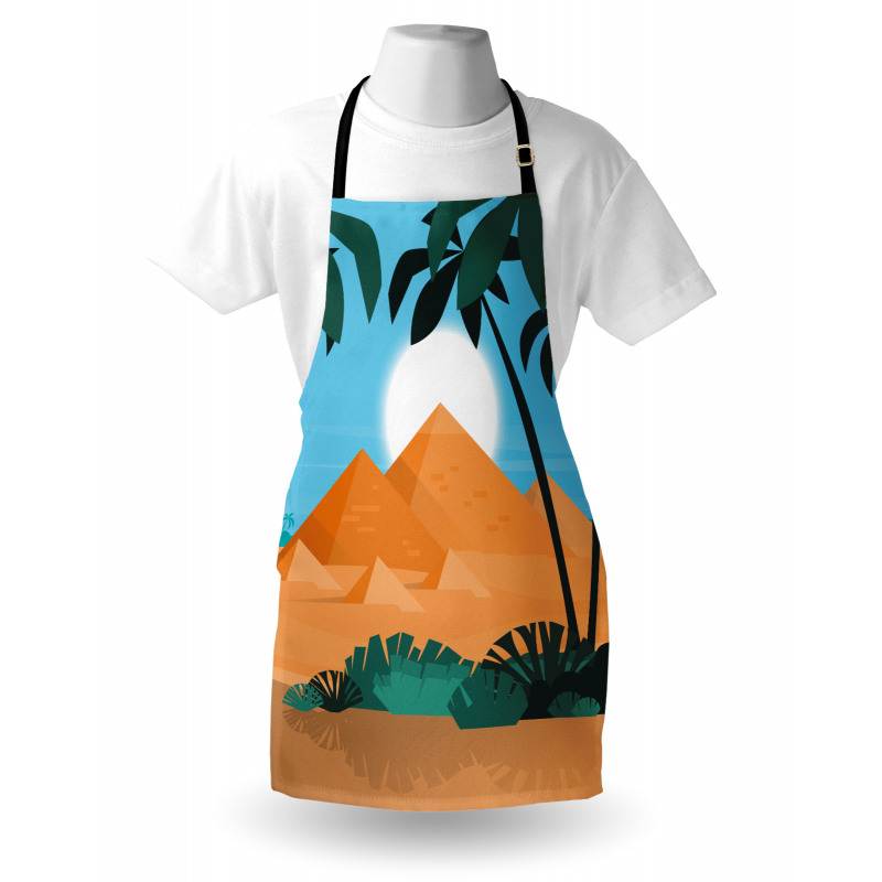 Desert and Pyramids Apron