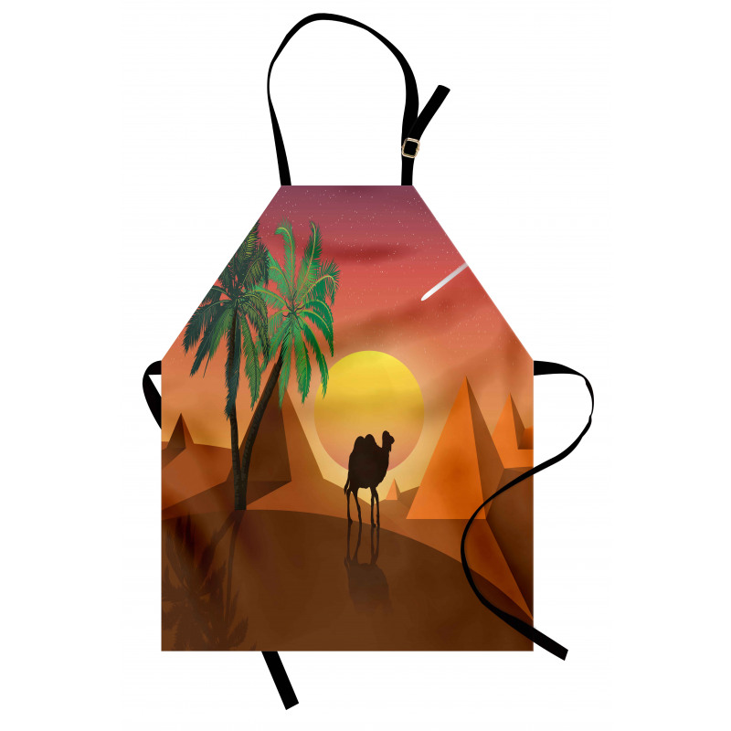 Camels Pyramids and Palms Apron