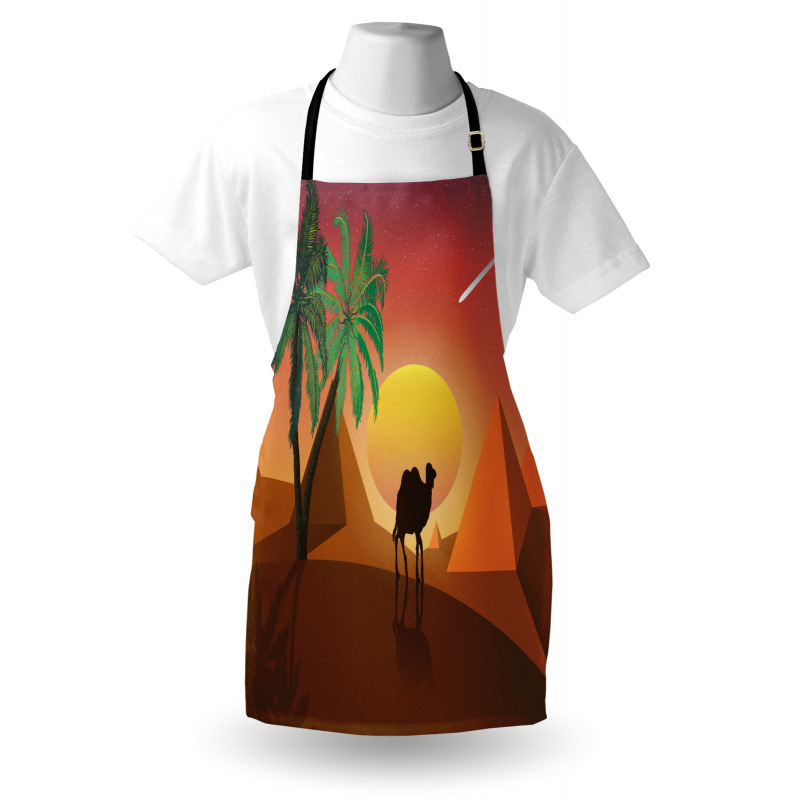 Camels Pyramids and Palms Apron