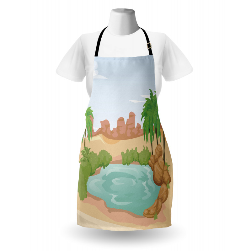 Scenic Eastern Sahara Vibes Apron