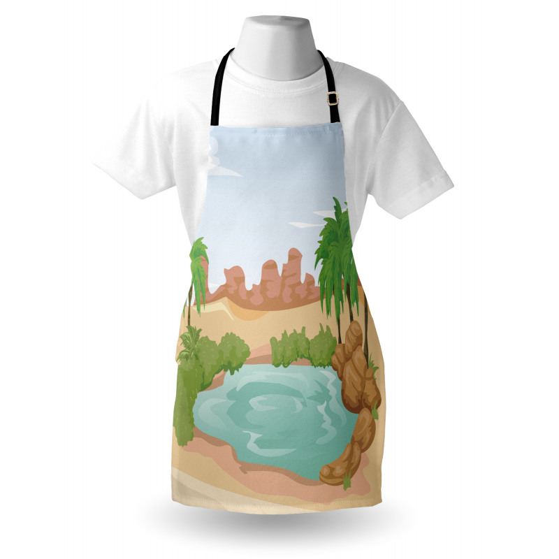 Scenic Eastern Sahara Vibes Apron