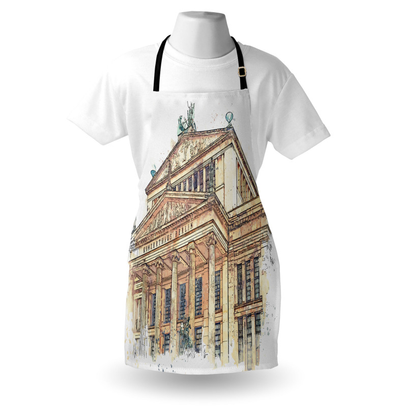 Germany Iconic Building Paint Apron