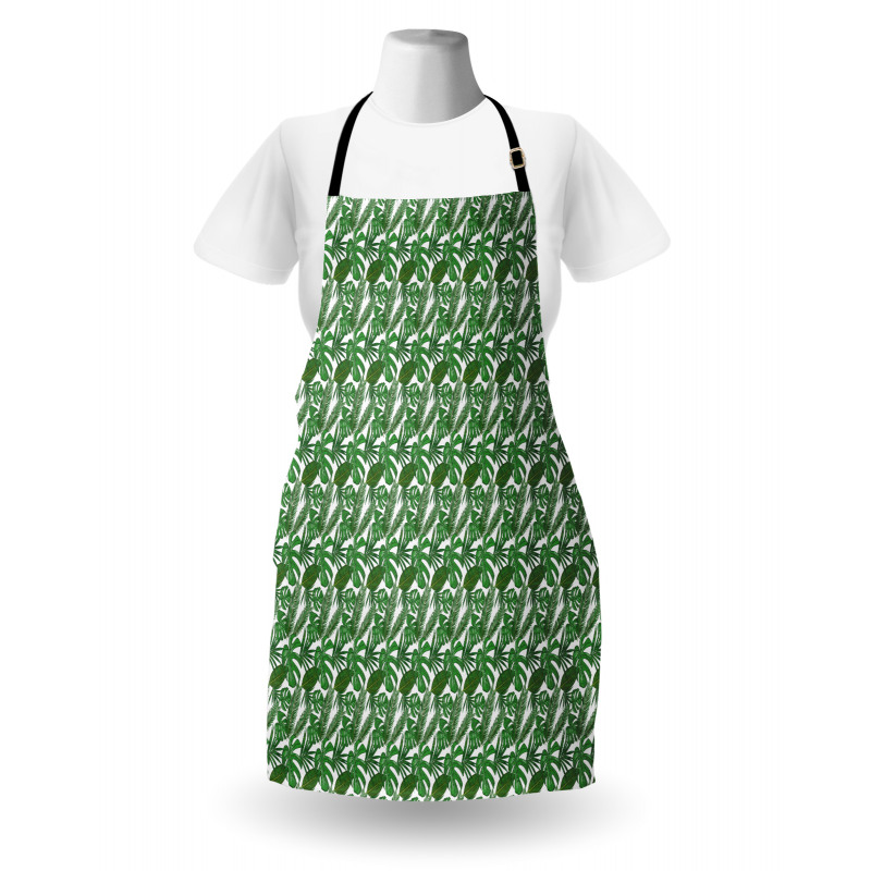 Summer Tropical Jungle Apron