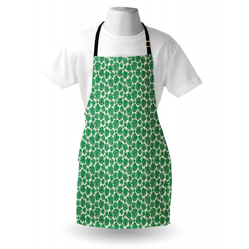 Hawaiian Summer Leaves Apron