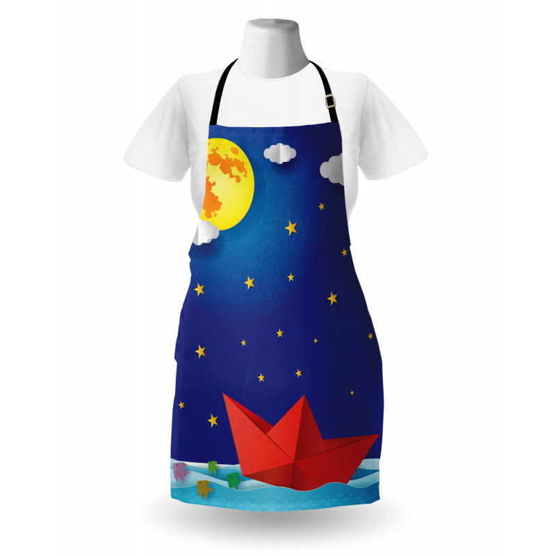 Origami Style Boat Apron