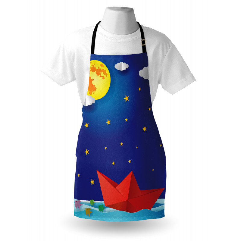 Origami Style Boat Apron