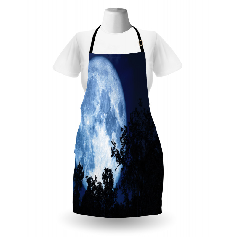 Moon Beaming in the Woods Apron