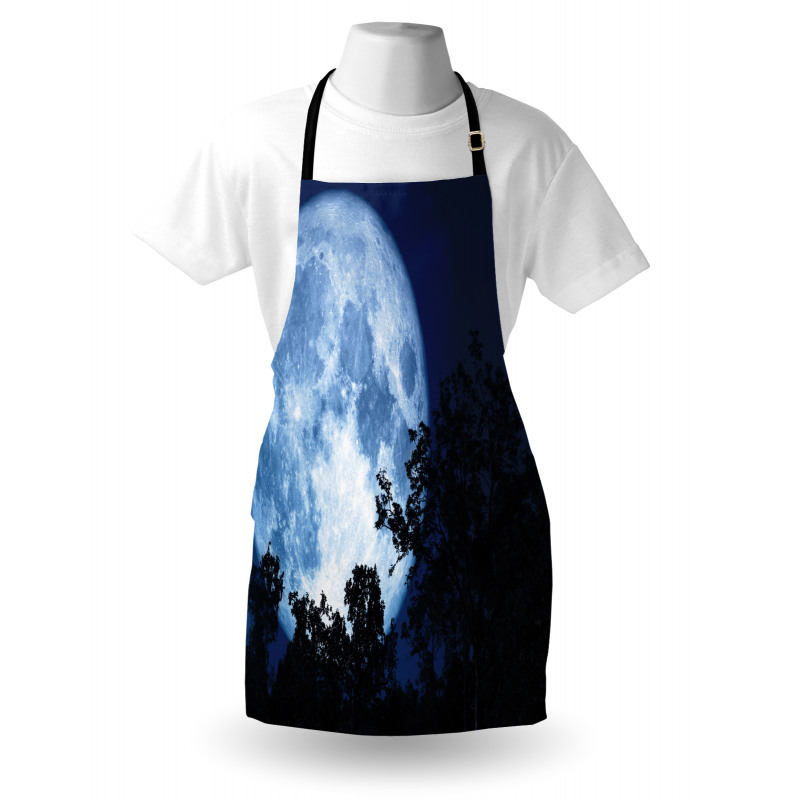 Moon Beaming in the Woods Apron